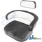 A & I Products Seat Cushion Set 3 Pc., Steel, w/o Brkts., BLK/WHT 22.1" x6.6" x27.4" A-SCS9982-S5 - alternate 4